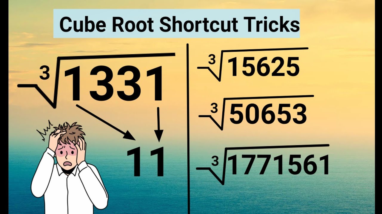 How to find Cube root of any number | Cube root shortcut tricks | 