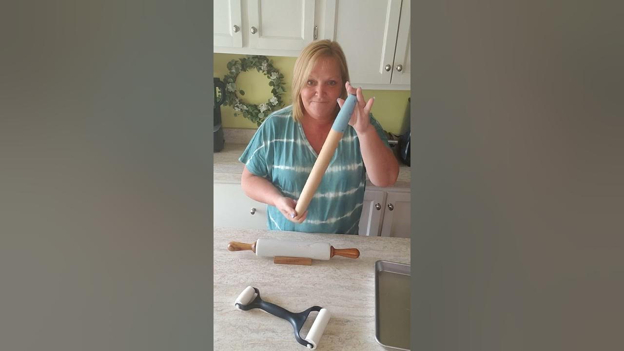 Pampered chef rolling pin Tapered rolling pin, Marble rolling pin and