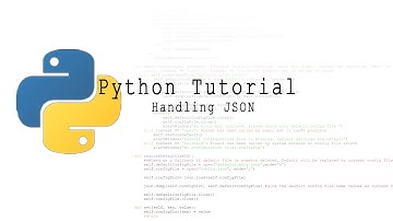 How to handle JSON files in Python