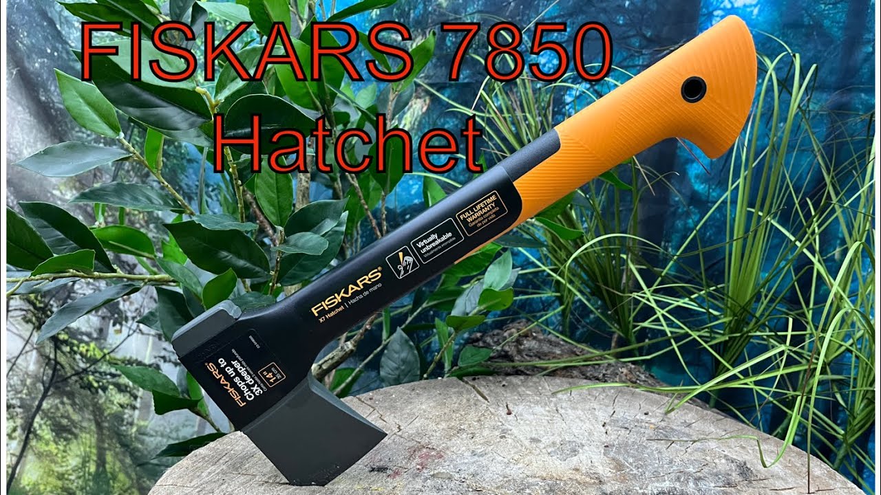 FISKARS 7850 Hatchet - YouTube