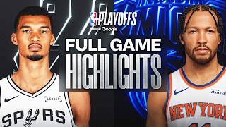 San Antonio Spurs vs New York Knicks Full Game Highlights - June 10, 2026 | NBA FINALS