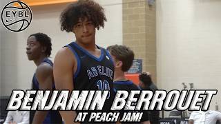 2028 PF Benjamin Berrouet at Nike EYBL Peach Jam | AB Elite 16U