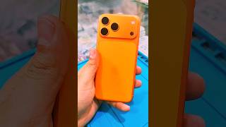 Iphone 17 Pro Max Cosmic Orange 🧡 #shorts #iphone