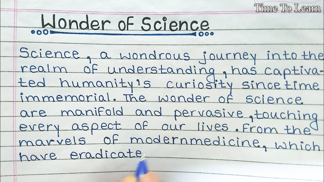 Essay On Wonder Of Science In English || Wonder Of Science Essay - YouTube