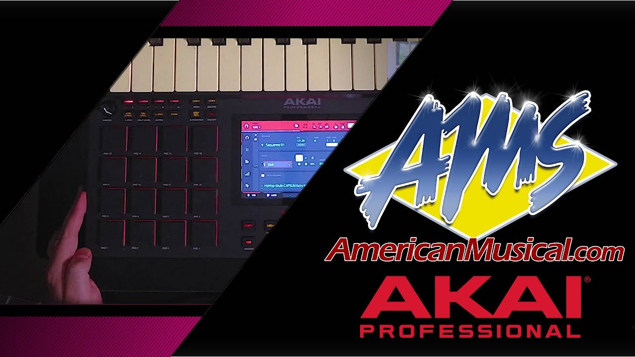 Akai MPC Live II Demo - American Musical Supply - YouTube