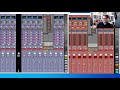 Ken Pooch Van Druten talks about his console and buss layout for Iron Maiden