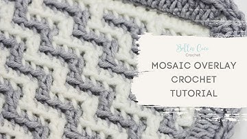 MOSAIC CROCHET | OVERLAY MOSAIC CROCHET FOR BEGINNERS | Bella Coco Crochet
