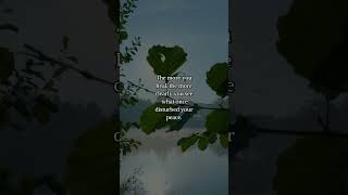 Subscribe for more... Healing changes what disturbs your peace 🌿#healing #growth #mindset