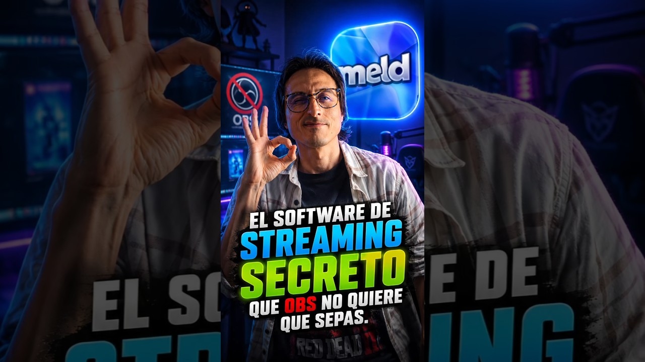 ¿Adiós a OBS Studio?  Este programa lo hace todo solo #obsstudio