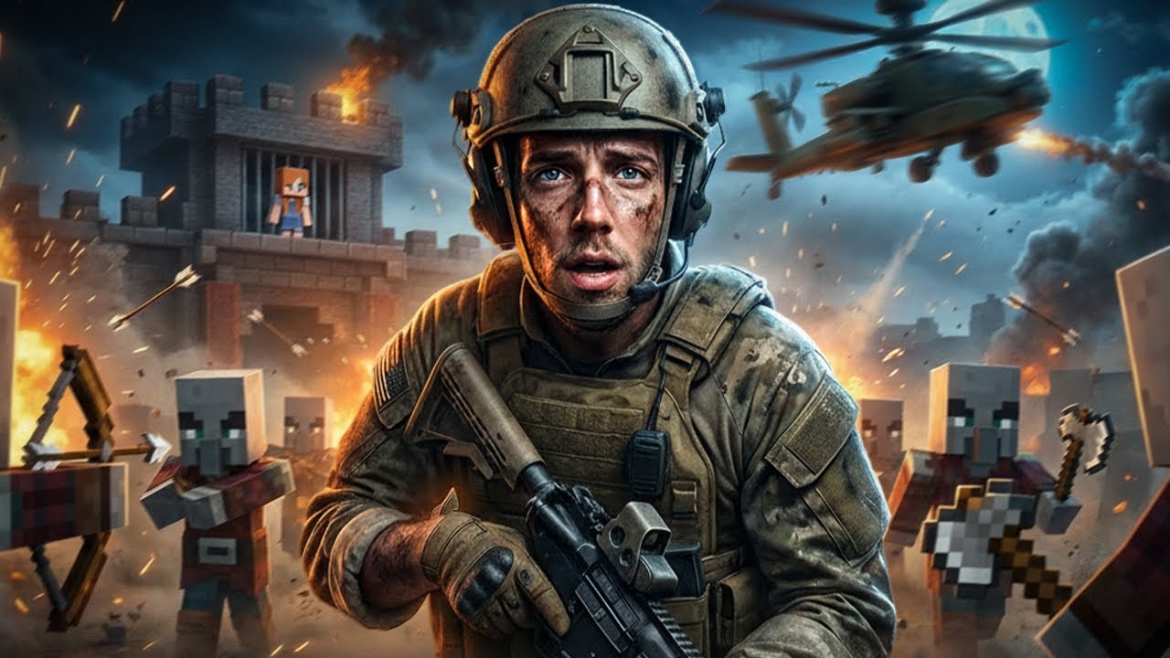 Vstúpili sme do Armády! (Minecraft)