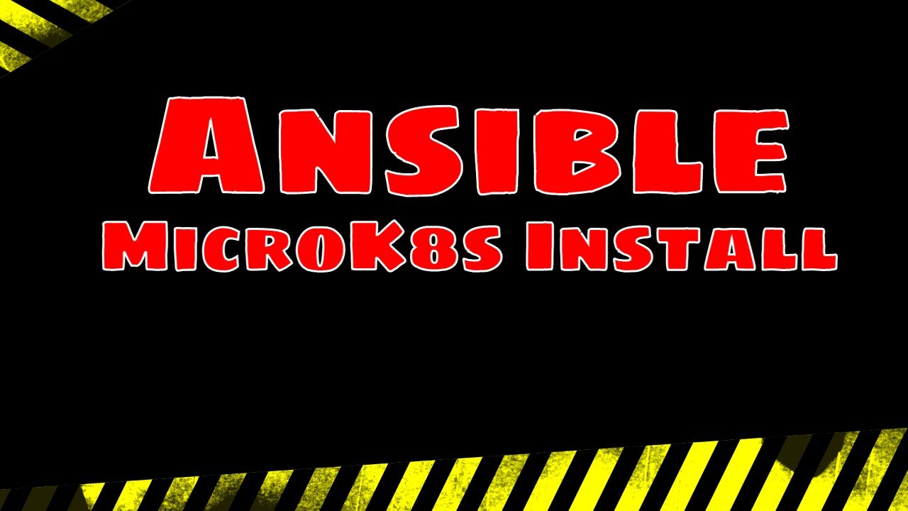 Install Kubernetes MicroK8s Using Ansible on Ubuntu 20.04 - YouTube