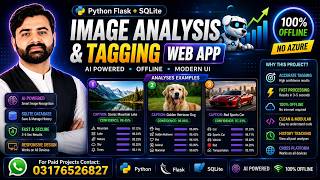 Image Analysis & Tagging Web App Using Python Flask & AI | CS619 Final Year Project 2026
