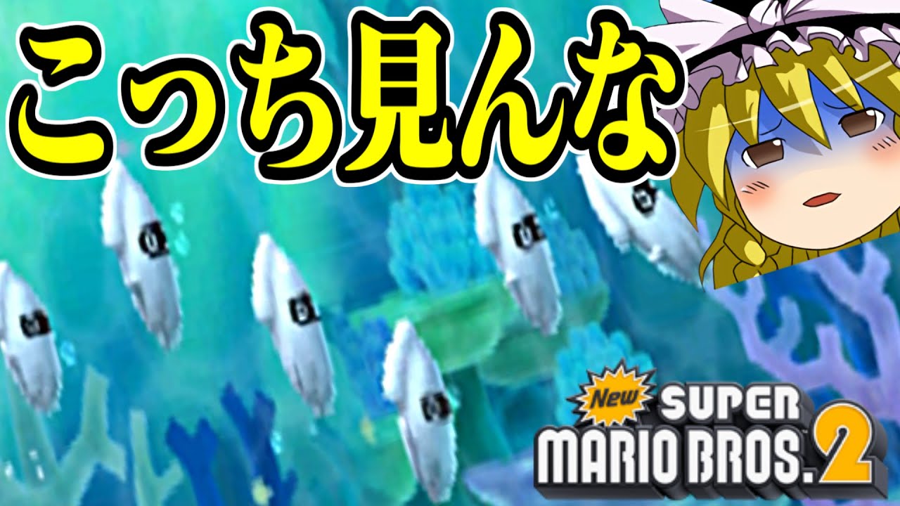 ゆっくり霊夢が征く！3DSのNewスーパーマリオブラザーズ2 Part４【ゆっくり実況】