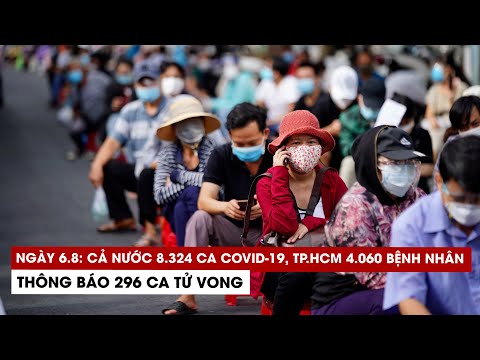 Video Ngày 6/8: Cả nước 8.324 ca Covid-19, 4.292 ca khỏi;... - youtube