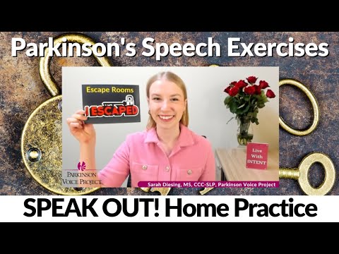 SPEAK OUT! Home Practice Sessions: ESCAPE ROOMS