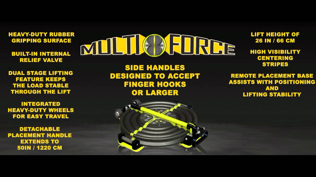 Paratech MultiForce Air Lifting Bag YouTube