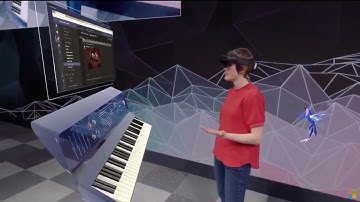 Microsoft HoloLens 2 : Demo onstage at MWC 2019