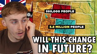 Brit Reacting to Why Wyoming is VASTLY Emptier Than Colorado