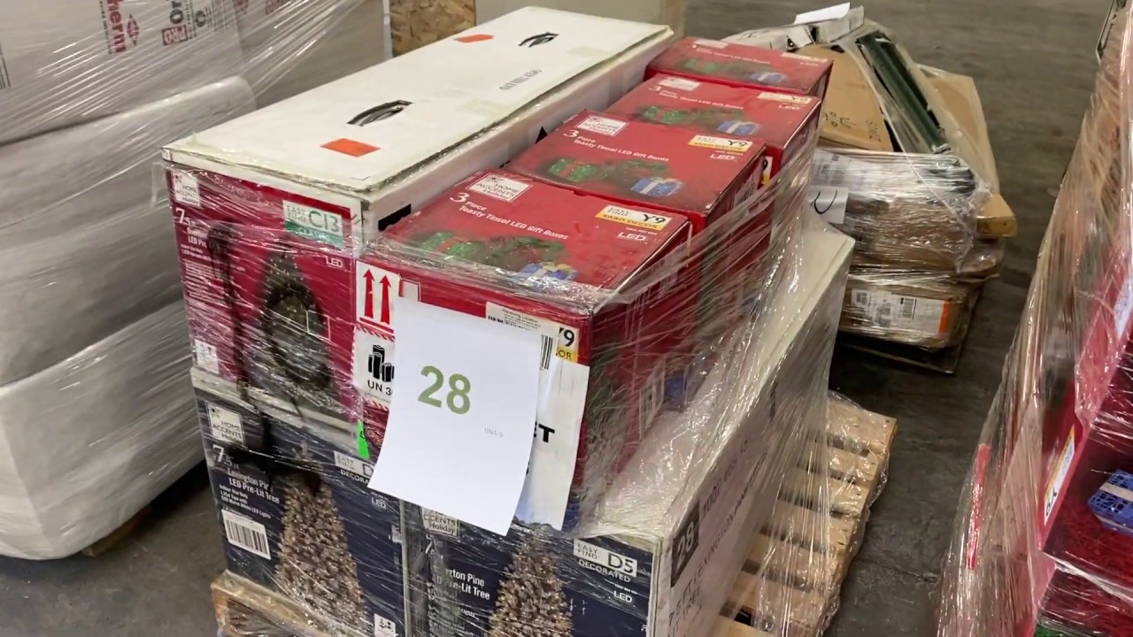 BNA Bid Online Pallet Auction 297 Middle Tennessee YouTube