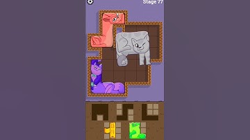Puzzle Cats - Gameplay Walkthrough (iOS & Android) Stage 77 #shorts #games #funny
