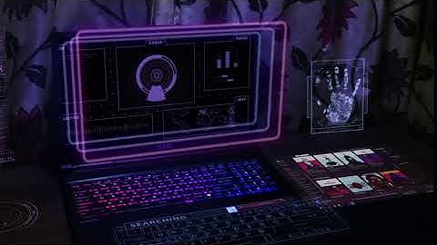 Augmented Reality HUD Hologram in AFTER EFFECTS