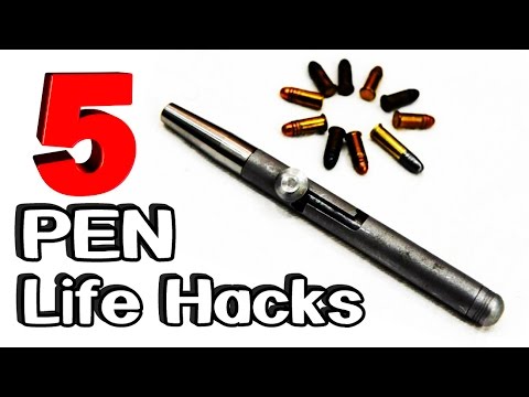 5 Life Hacks & Gadgets With Pens & Pencils