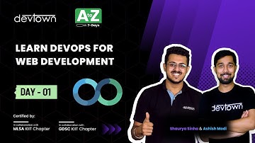 [LIVE] DAY 01 - Learn DevOps for Web Development | COMPLETE in 7 - Days
