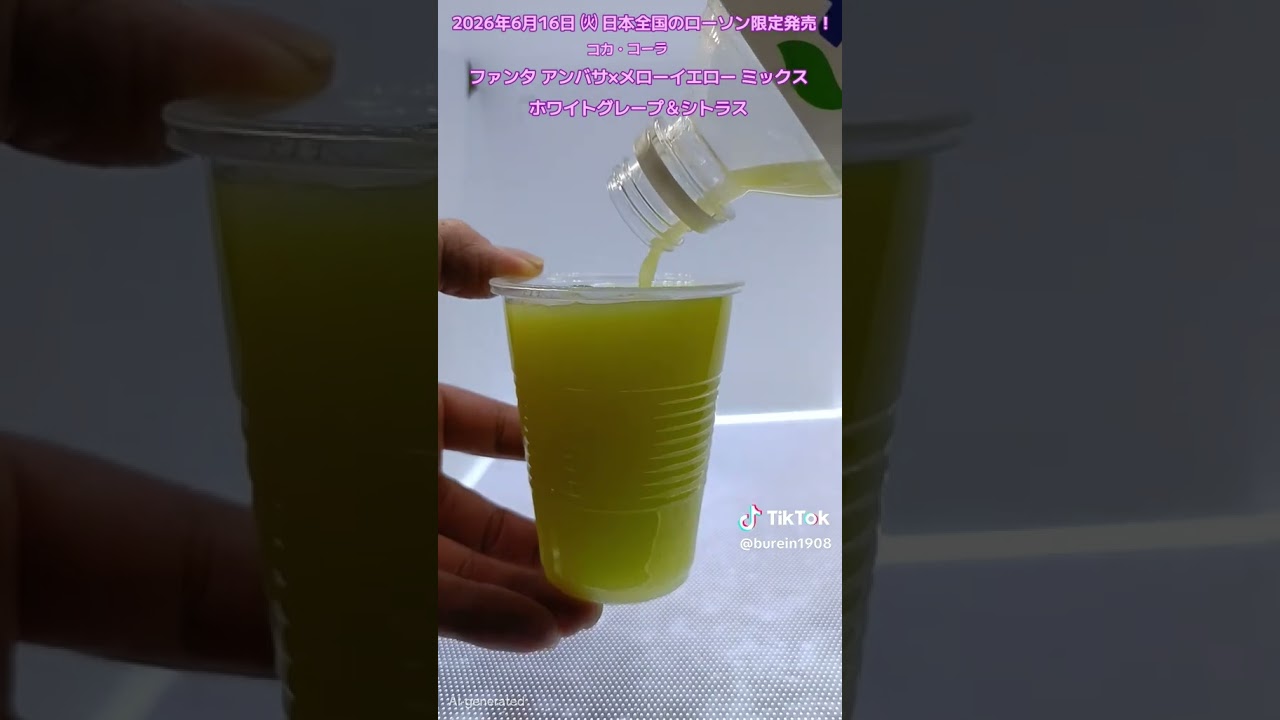 I tried the Coca-Cola Fanta Ambasa x Mello Yello Mix White Grape 