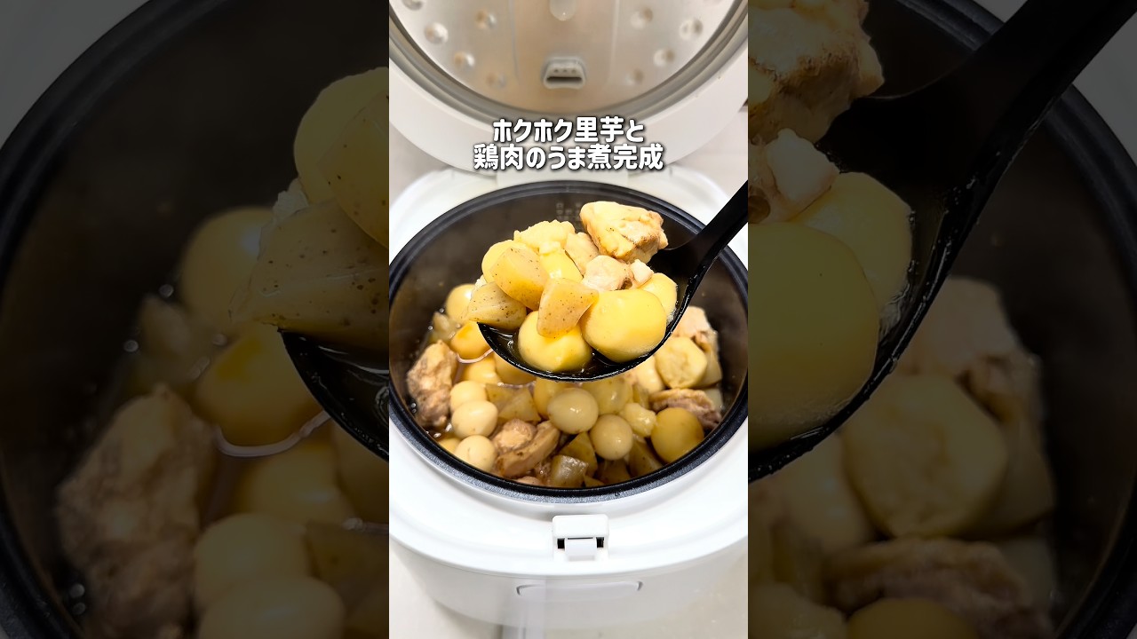 ホクホク里芋と鶏肉のうま煮
