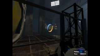 Portal 2 - Challenge mode - Underground - Least portals (4)