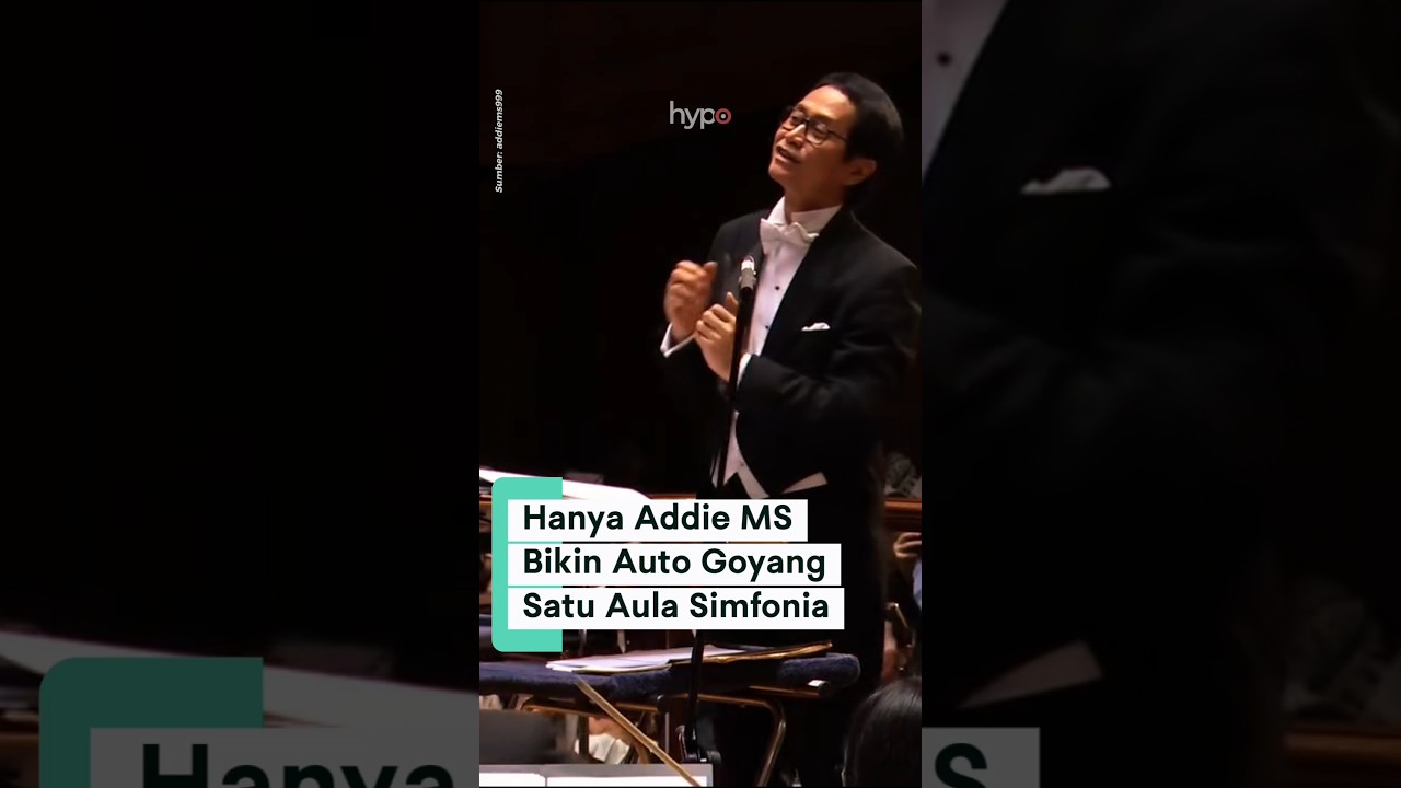 Musik bangsawan yang sangat merakyat, keren om   Addie MS #orkestra  #goyang #videoviral