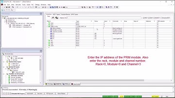 Configuring Profibus PRM with Modicon M580 via Ethernet Port