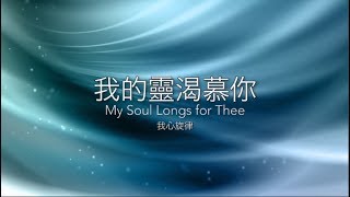 Video voorbeeld van "我的靈渴慕你 My Soul Longs for You - [中英歌詞版] 張瑋牧師 #78綜合詩歌"