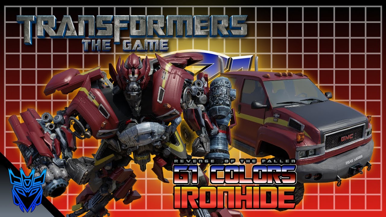 G1 COLORS IRONHIDE [ROTF] | Transformers: The Game Mods - YouTube