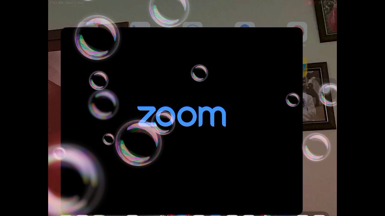 How to sign into zoom with only iOS device .