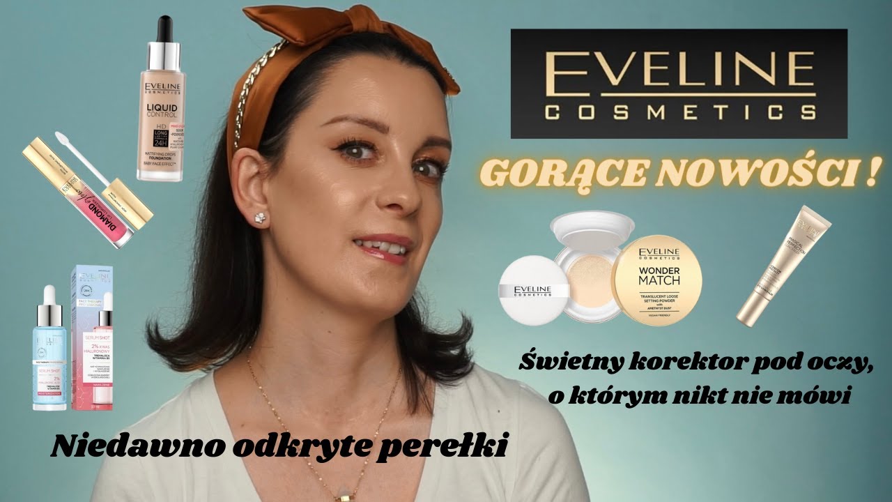 Eveline podkład LIQUID CONTROL , puder ametystowym pyłkiem 🤯/ nowości