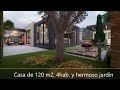 FANTASTICA CASA DE UN PISO CON 4DORMITORIOS, POR CONSTRUIR