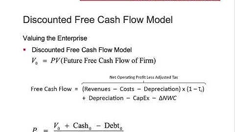 Free Cash Flow Valuation Models - Dennis Vink, PhD