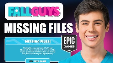 How To Fix Fall Guys Missing Files | Epic Games