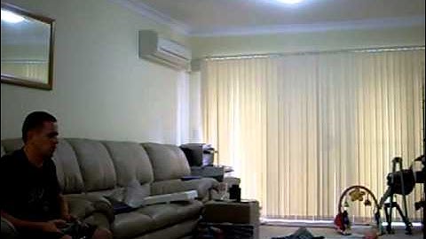 Mcpx lounge room roll, flip and ceiling landing.