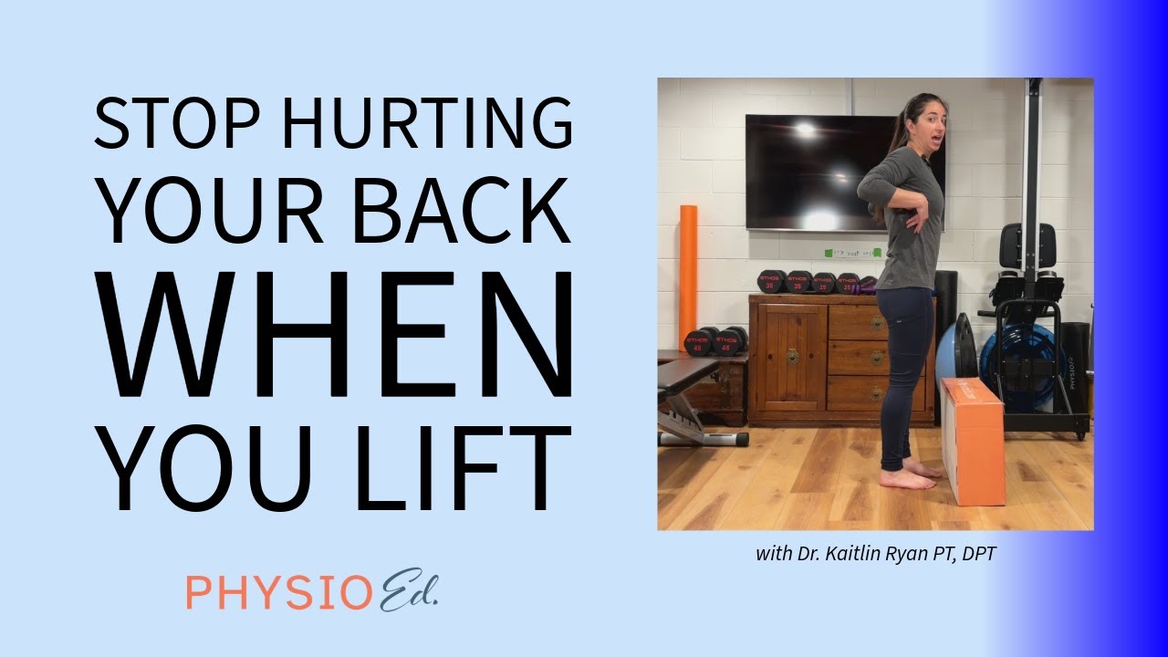 How to Lift Safely: Squat & Golfer’s Reach Techniques for a Strong, Pain-Free Back