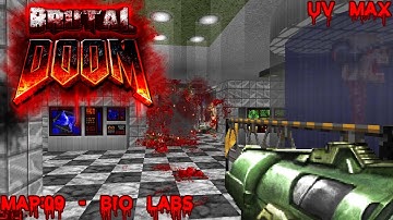Brutal Doom II: Hell on Earth Starter Pack (UV Max) - Map: 09 - Bio Labs