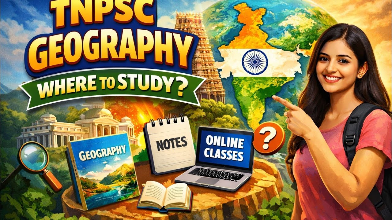 Tnpsc Geography unit 2- Where to study 
