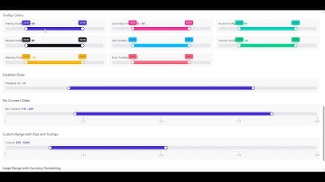 The ABSOLUTE BEST Way to Style noUISlider for DaisyUI (Multiple Range Slider)