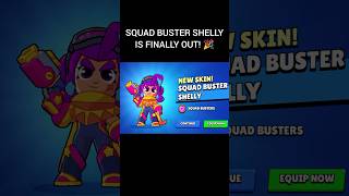 Squad Buster Shelly is finally out! #brawlstars