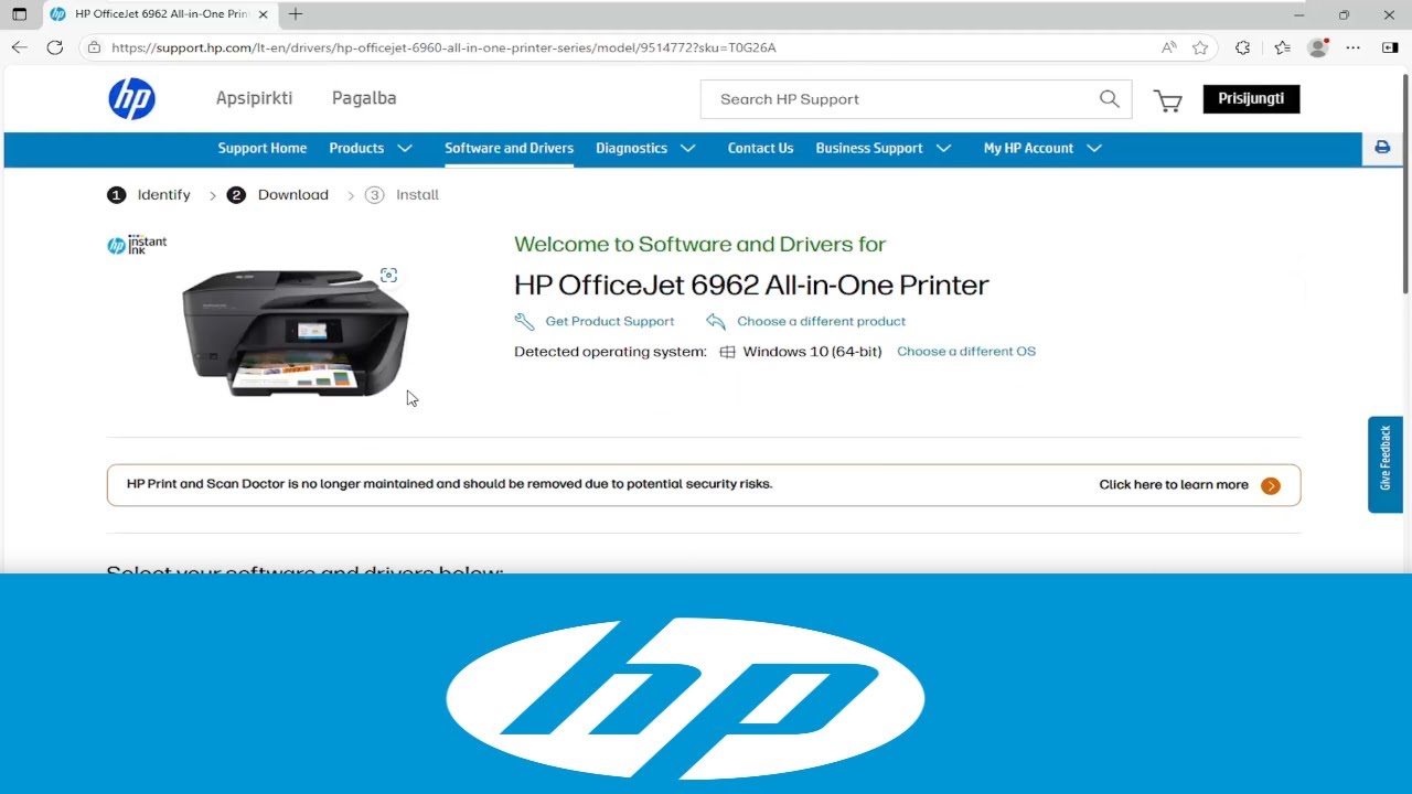 How To Install and Setup HP OfficeJet 6962 Printer [Guide] - YouTube