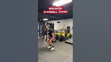 Do this if you want to jump higher - Weighted Dumbbell Jumps