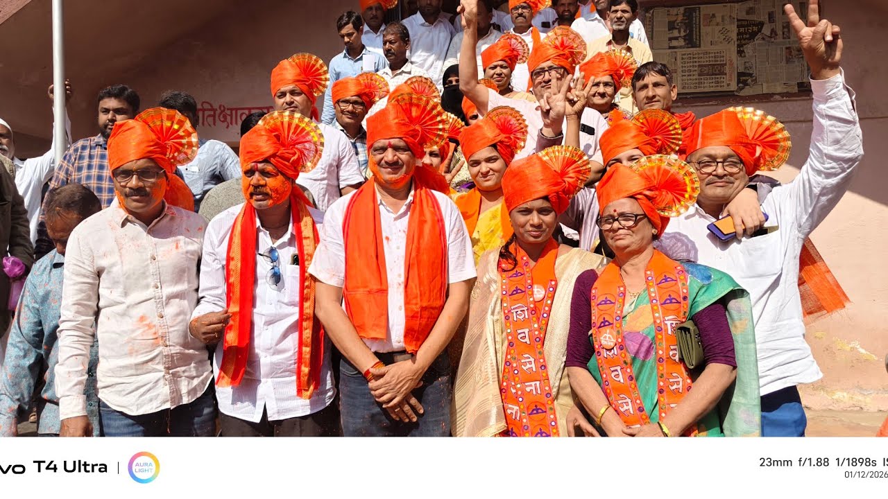 Digras - सचिन बनगिनवार यांनी स्विकारला नगर परिषद digras च्या उपाध्यक्ष चा पदभार