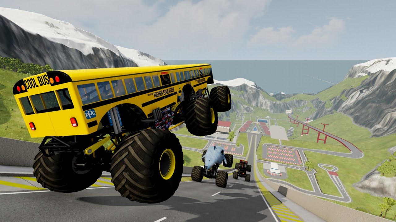 100 MPH Crash Test – BeamNG.drive Realism Test #058😱😱😱