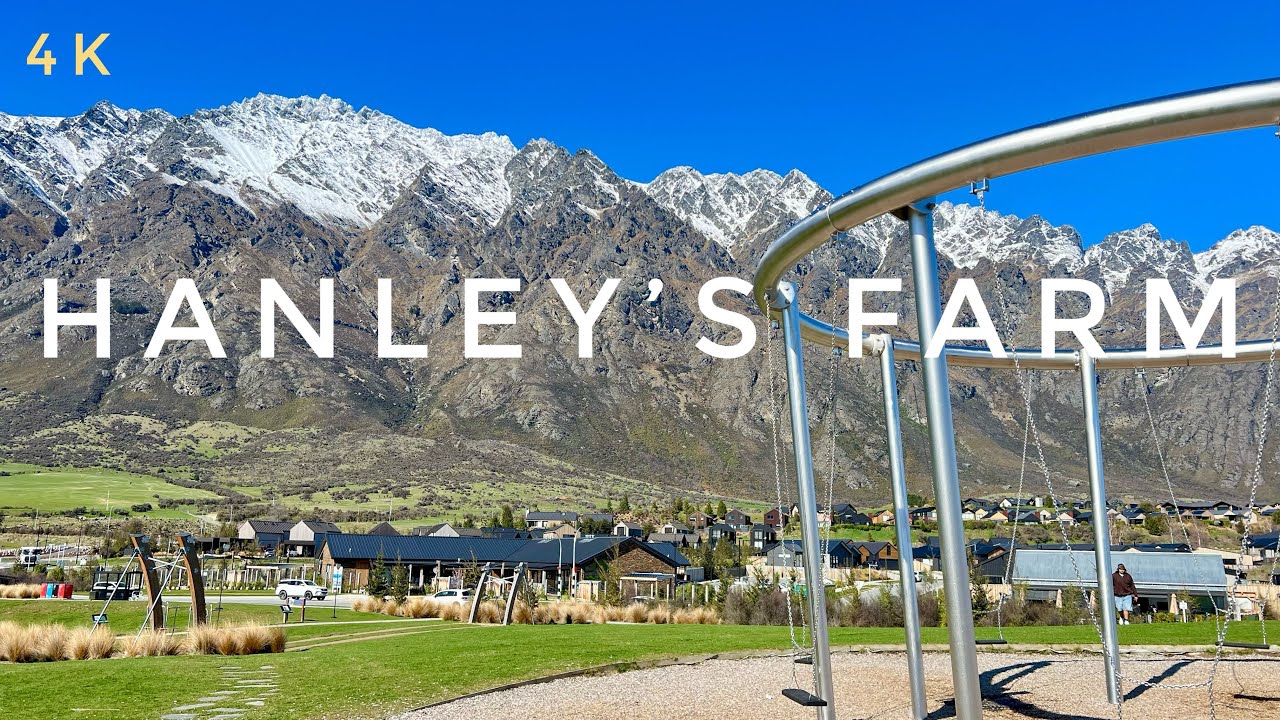 Hanley's Farm Queenstown Walking Tour Spring 2025 4K | Largest Queenstown Residential | New Zealand